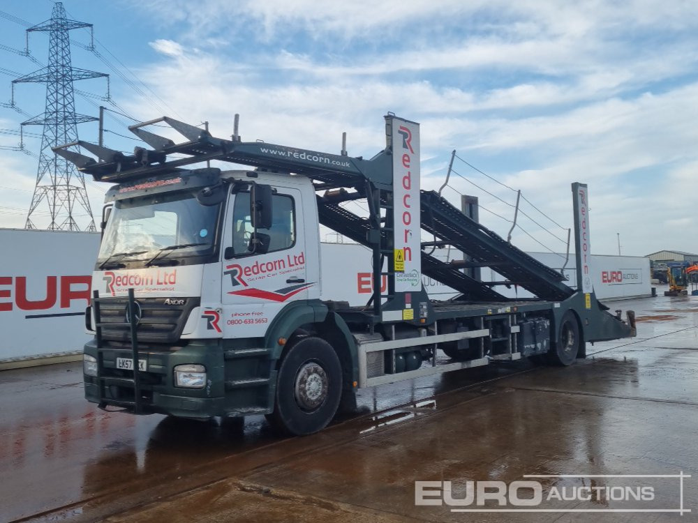 2007 Mercedes Axor - Přepravník automobilů: obrázek 1 2007 Mercedes Axor - Přepravník automobilů: obrázek 1