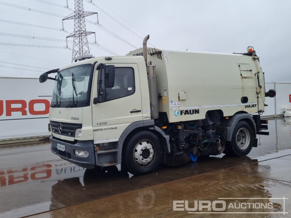 2009 Mercedes Atego 1318 - Zametací vůz: obrázek 1 2009 Mercedes Atego 1318 - Zametací vůz: obrázek 1