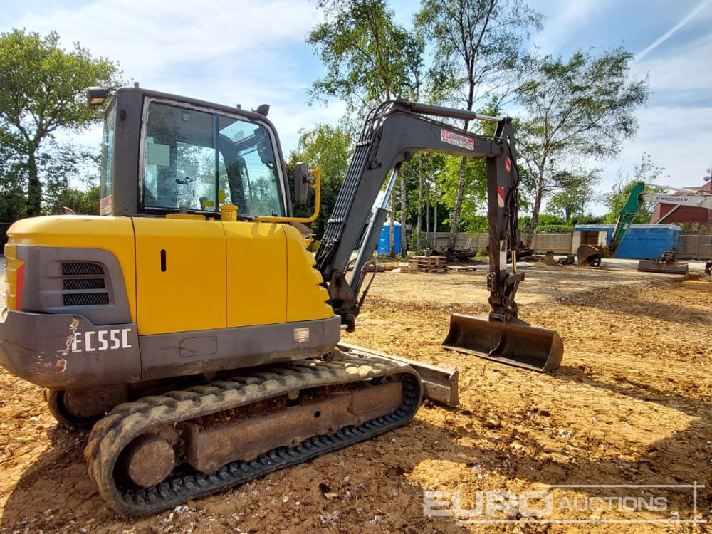 2010 Volvo EC55C - Mini rýpadlo: obrázek 5 2010 Volvo EC55C - Mini rýpadlo: obrázek 5