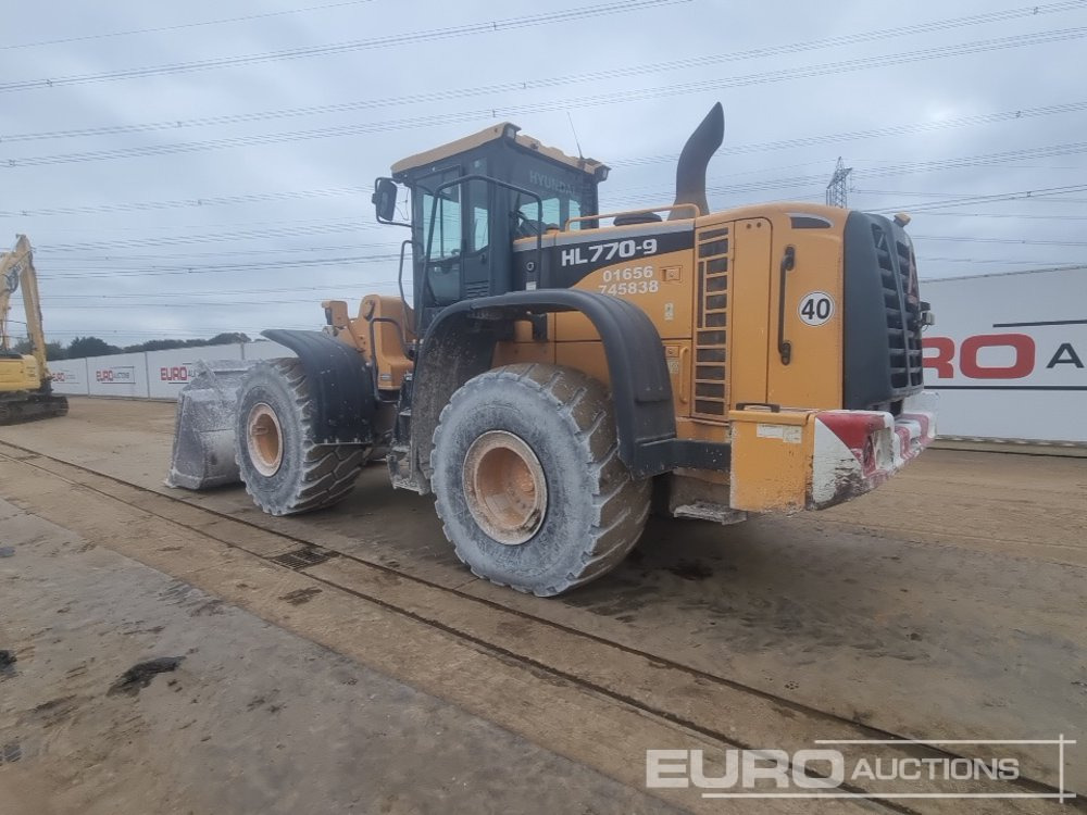 2012 Hyundai HL770-9 - Kolový nakladač: obrázek 3 2012 Hyundai HL770-9 - Kolový nakladač: obrázek 3