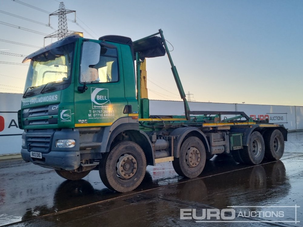 2013 DAF CF85.360 - Hákový nosič kontejnerů: obrázek 1 2013 DAF CF85.360 - Hákový nosič kontejnerů: obrázek 1