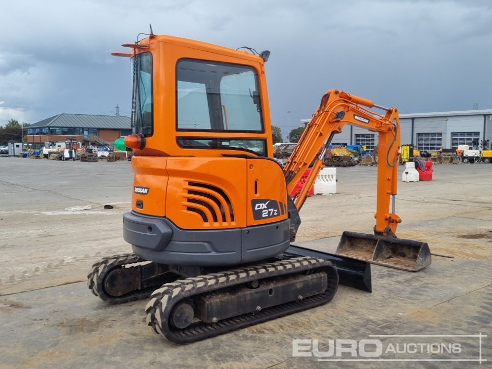 2013 Doosan DX27Z - Mini rýpadlo: obrázek 5 2013 Doosan DX27Z - Mini rýpadlo: obrázek 5