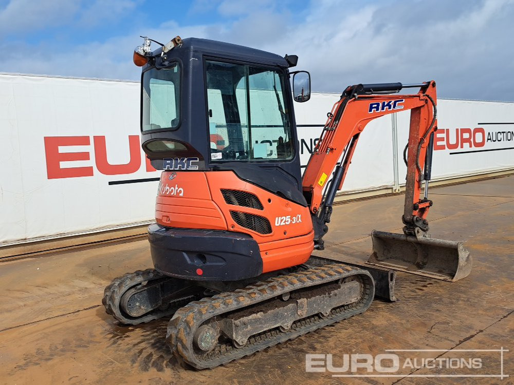 2013 Kubota U25-3EU - Mini rýpadlo: obrázek 5 2013 Kubota U25-3EU - Mini rýpadlo: obrázek 5