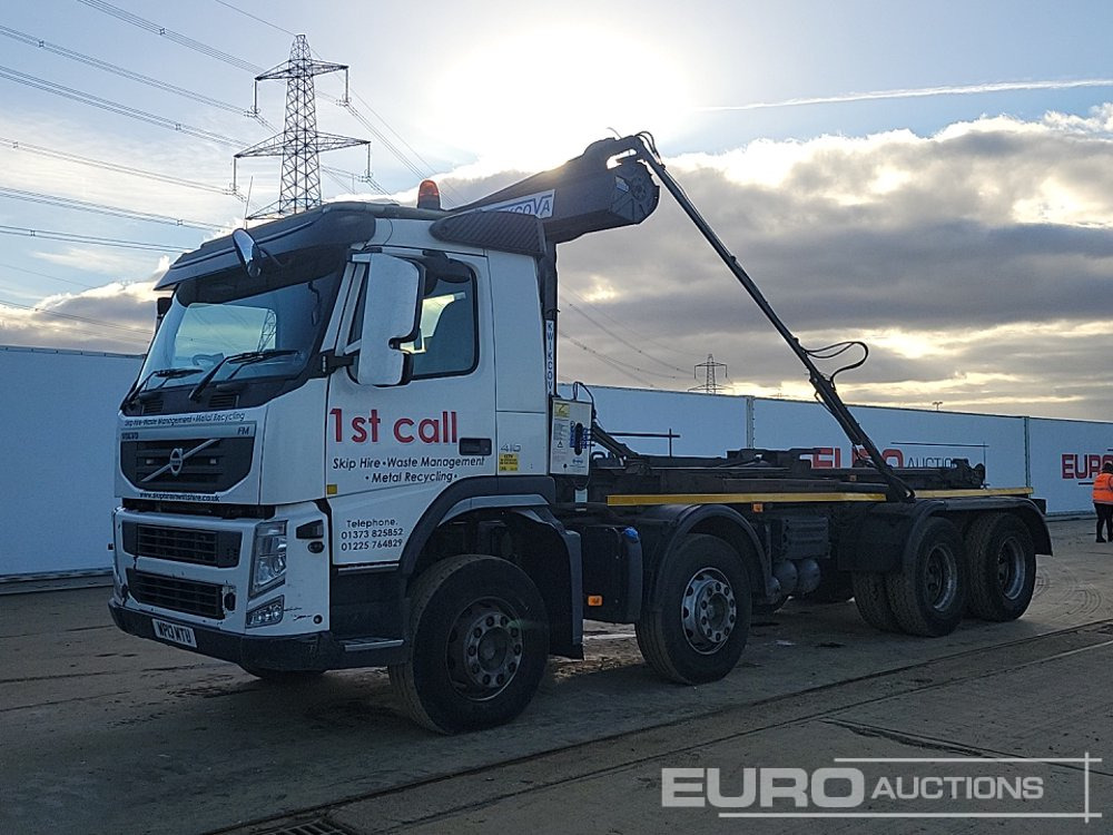 2013 Volvo FM 410 - Ramenový nosič kontajnerov: obrázek 1 2013 Volvo FM 410 - Ramenový nosič kontajnerov: obrázek 1