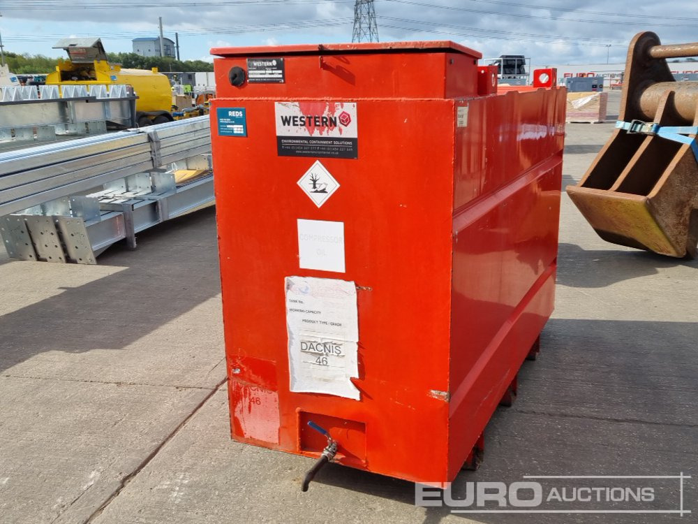 2013 Western Bunded Compressor Oil Tank - Skladovací nádrž: obrázek 1 2013 Western Bunded Compressor Oil Tank - Skladovací nádrž: obrázek 1
