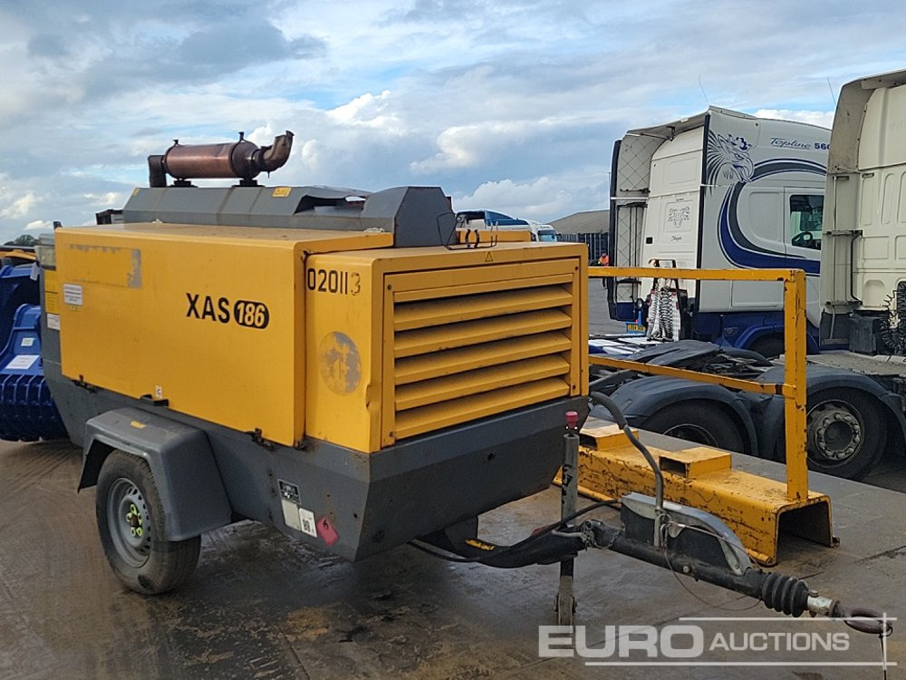 2014 Atlas Copco XAS186 - Mobilní kompresor: obrázek 1 2014 Atlas Copco XAS186 - Mobilní kompresor: obrázek 1