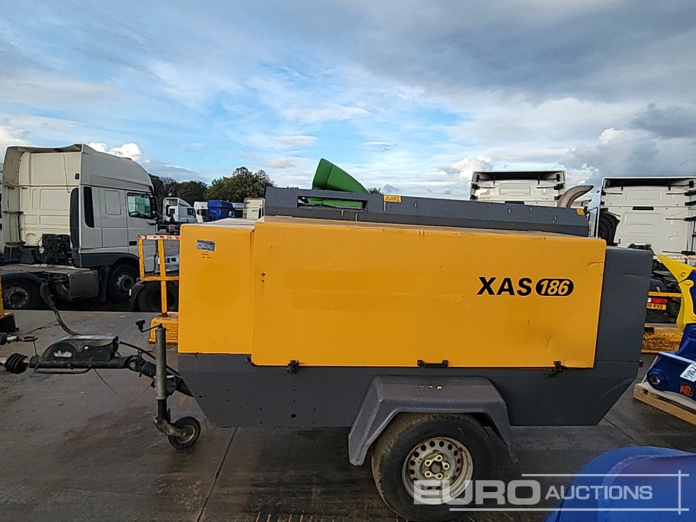 2014 Atlas Copco XAS186 - Mobilní kompresor: obrázek 2 2014 Atlas Copco XAS186 - Mobilní kompresor: obrázek 2