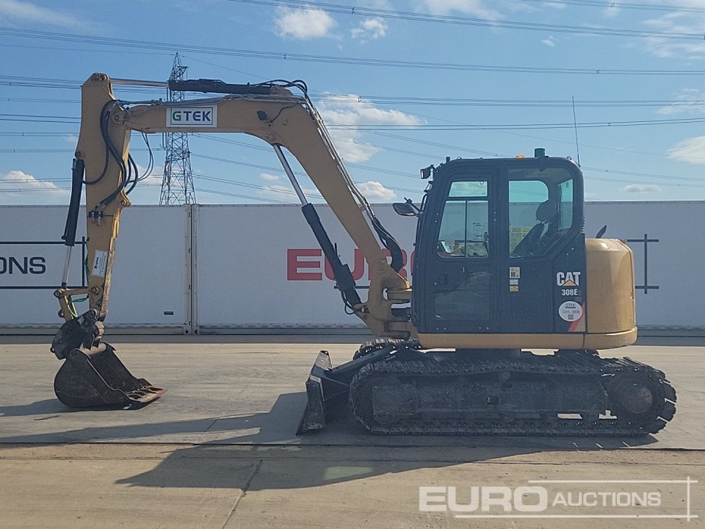 2014 CAT 308E2CR - Mini rýpadlo: obrázek 2 2014 CAT 308E2CR - Mini rýpadlo: obrázek 2