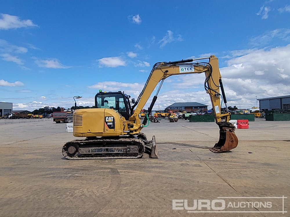Mini rýpadlo 2014 CAT 308E2CR: obrázek 6