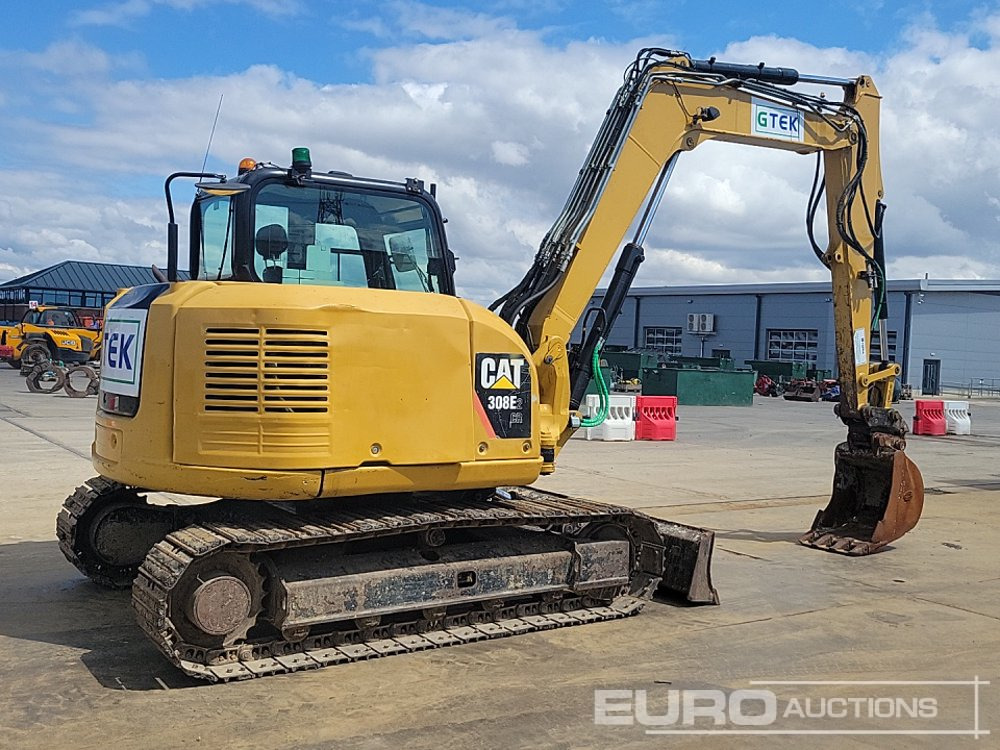 2014 CAT 308E2CR - Mini rýpadlo: obrázek 5 2014 CAT 308E2CR - Mini rýpadlo: obrázek 5