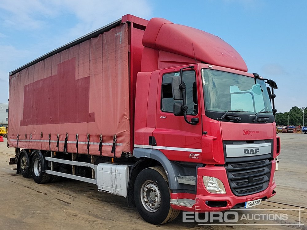 Plachtový nákladní auto 2014 DAF CF290: obrázek 7