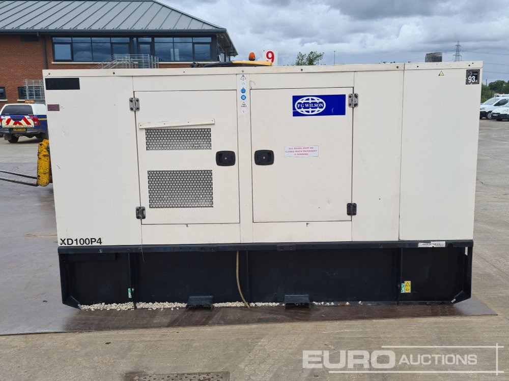 2014 FG Wilson 100kVA Generator, Perkins Engine - Elektrický generátor: obrázek 4 2014 FG Wilson 100kVA Generator, Perkins Engine - Elektrický generátor: obrázek 4