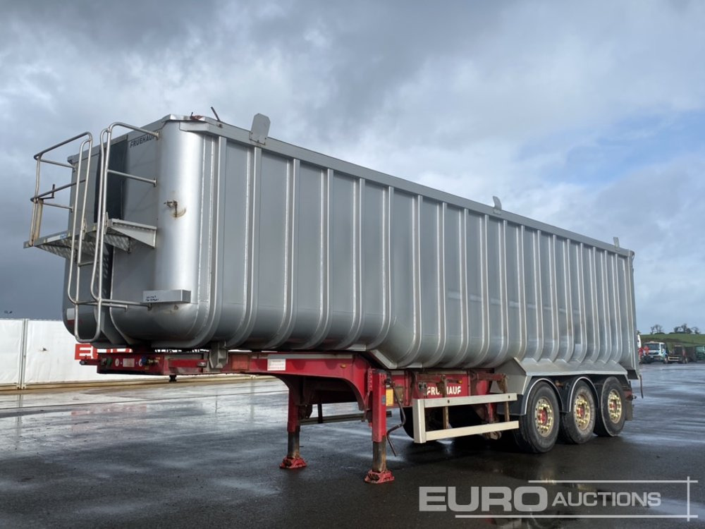 2014 Fruehauf Tri Axle Bulk Tipping Trailer, Roll Over Cover - Sklápěcí návěs: obrázek 1 2014 Fruehauf Tri Axle Bulk Tipping Trailer, Roll Over Cover - Sklápěcí návěs: obrázek 1