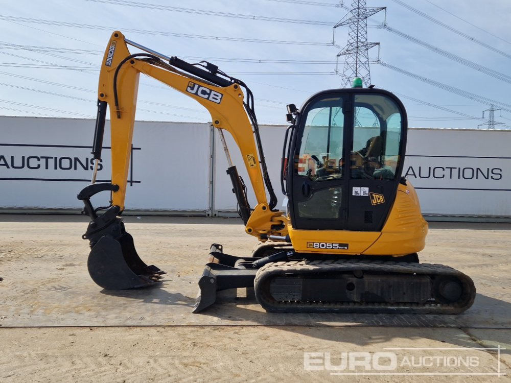 2014 JCB 8055 RTS - Mini rýpadlo: obrázek 2 2014 JCB 8055 RTS - Mini rýpadlo: obrázek 2
