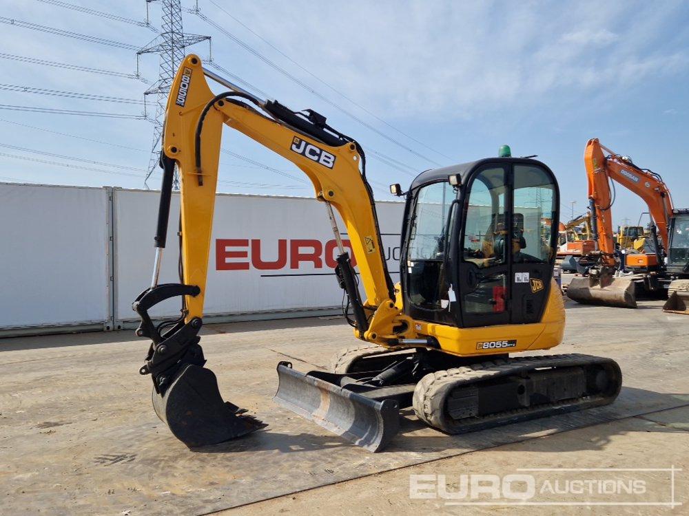 2014 JCB 8055 RTS - Mini rýpadlo: obrázek 1 2014 JCB 8055 RTS - Mini rýpadlo: obrázek 1