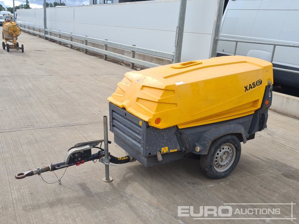 2015 Atlas Copco XAS67 - Mobilní kompresor: obrázek 1 2015 Atlas Copco XAS67 - Mobilní kompresor: obrázek 1