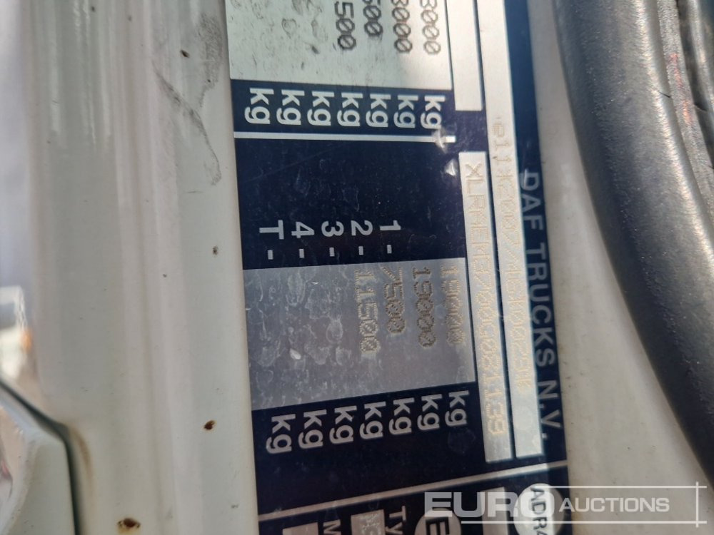 Nákladní automobil valníkový/ Plošinový 2015 DAF CR310: obrázek 33
