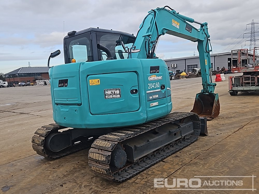 2015 Kobelco SK75SR-3 - Mini rýpadlo: obrázek 5 2015 Kobelco SK75SR-3 - Mini rýpadlo: obrázek 5