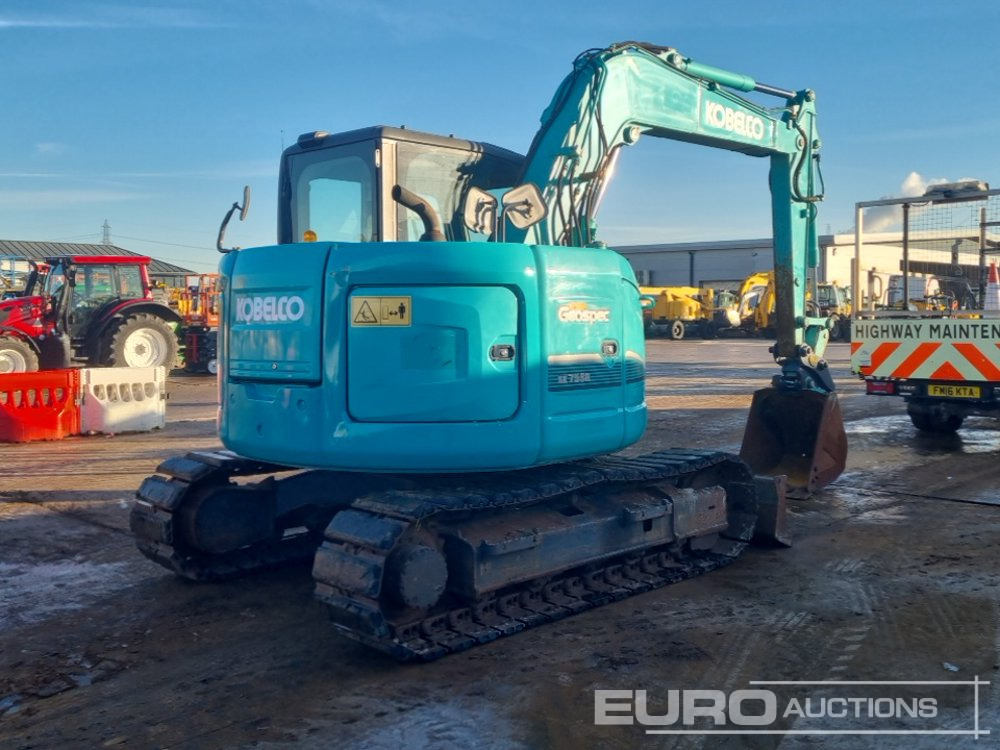 2015 Kobelco SK75SR-3 - Mini rýpadlo: obrázek 5 2015 Kobelco SK75SR-3 - Mini rýpadlo: obrázek 5