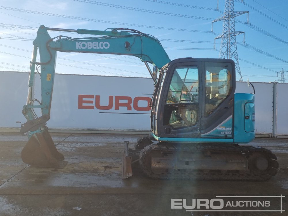 2015 Kobelco SK75SR-3 - Mini rýpadlo: obrázek 2 2015 Kobelco SK75SR-3 - Mini rýpadlo: obrázek 2