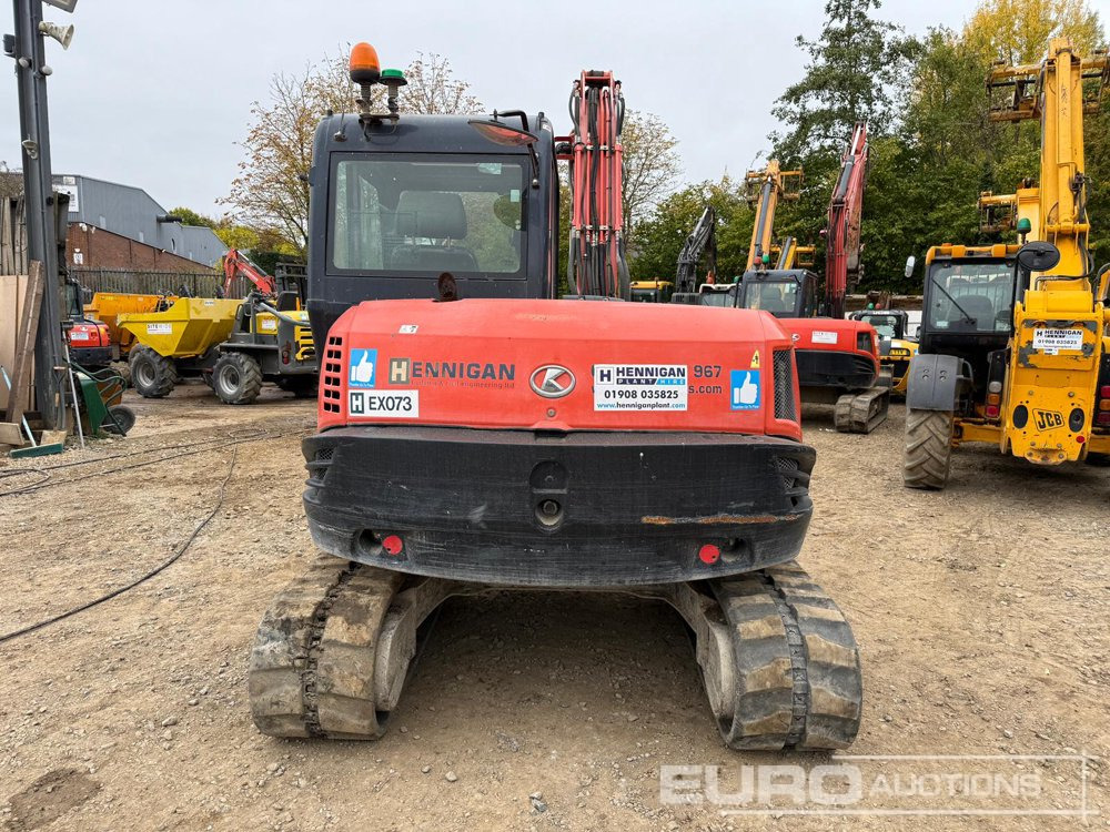 2015 Kubota KX080-4 - Mini rýpadlo: obrázek 2 2015 Kubota KX080-4 - Mini rýpadlo: obrázek 2