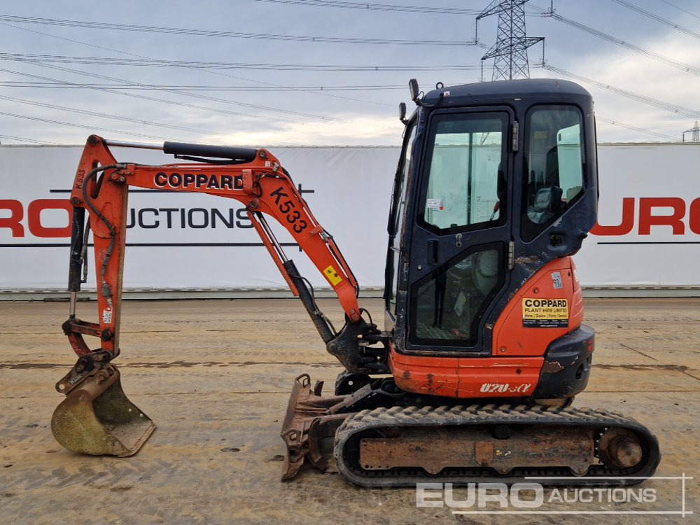 2015 Kubota U20-3EU - Mini rýpadlo: obrázek 2 2015 Kubota U20-3EU - Mini rýpadlo: obrázek 2