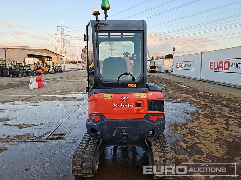 2015 Kubota U27-4 - Mini rýpadlo: obrázek 4 2015 Kubota U27-4 - Mini rýpadlo: obrázek 4
