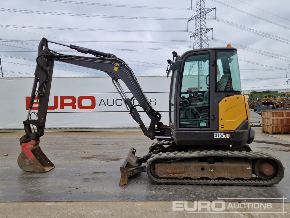 2015 Volvo ECR50D - Mini rýpadlo: obrázek 2 2015 Volvo ECR50D - Mini rýpadlo: obrázek 2