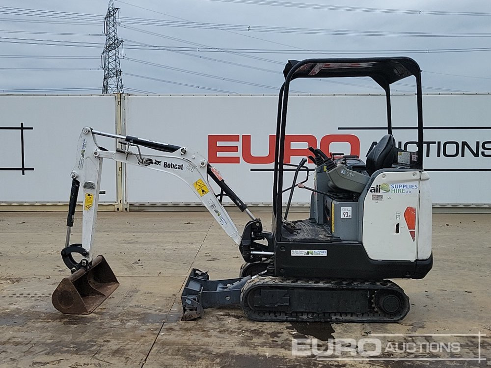 2016 Bobcat E17 - Mini rýpadlo: obrázek 2 2016 Bobcat E17 - Mini rýpadlo: obrázek 2