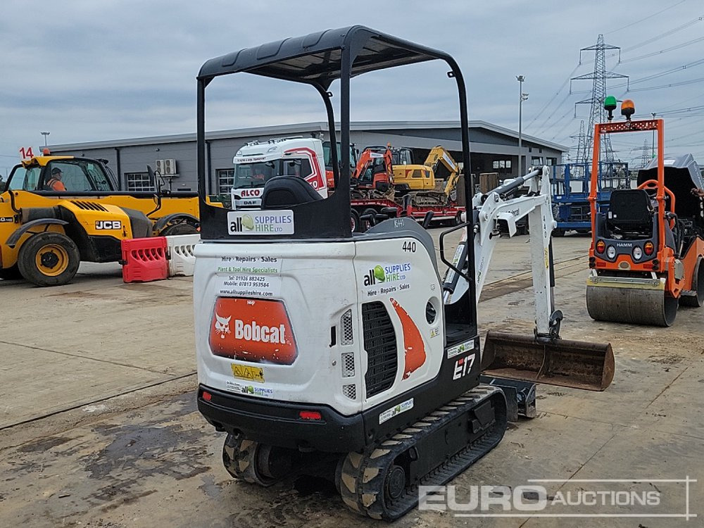 2016 Bobcat E17 - Mini rýpadlo: obrázek 5 2016 Bobcat E17 - Mini rýpadlo: obrázek 5
