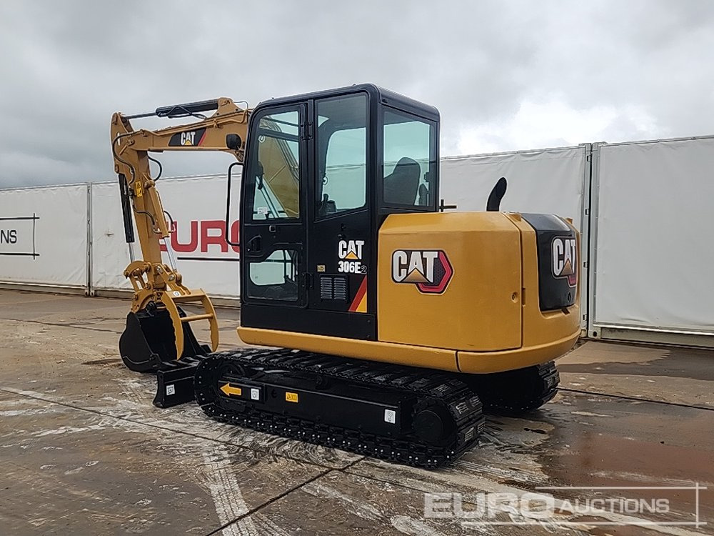 2016 CAT 306E2 - Mini rýpadlo: obrázek 3 2016 CAT 306E2 - Mini rýpadlo: obrázek 3