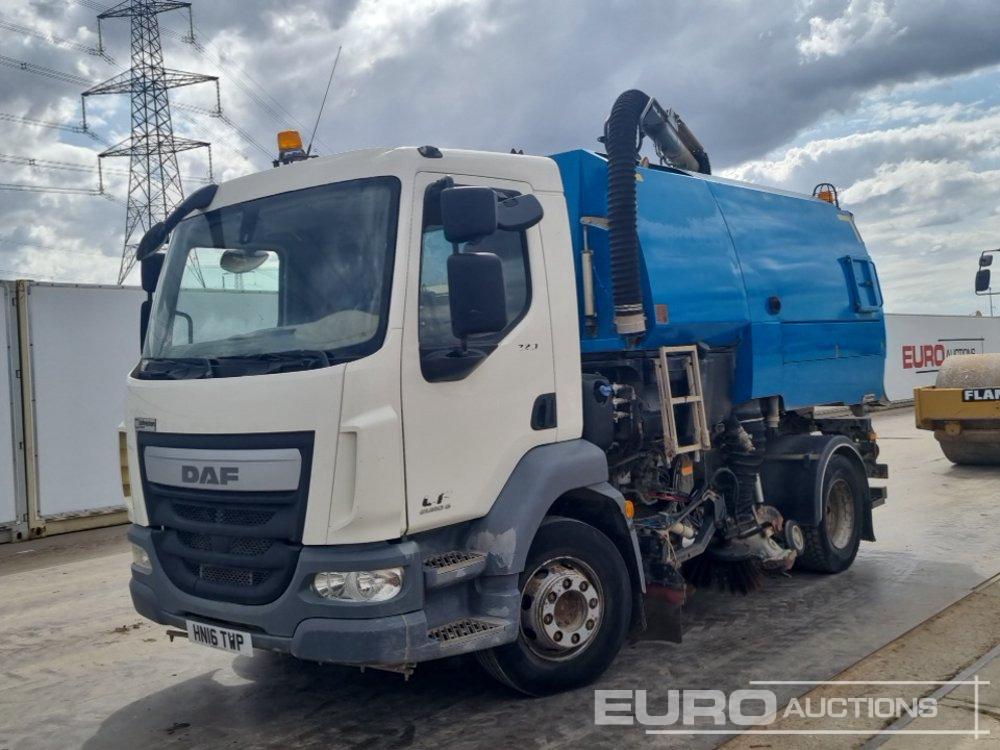 2016 DAF LF220 - Zametací vůz: obrázek 1 2016 DAF LF220 - Zametací vůz: obrázek 1