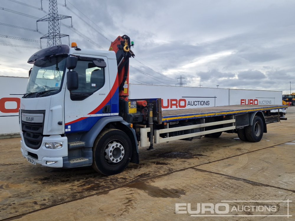 2016 DAF LF250 - Nákladní automobil valníkový/ Plošinový: obrázek 1 2016 DAF LF250 - Nákladní automobil valníkový/ Plošinový: obrázek 1