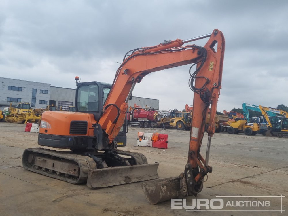 Mini rýpadlo 2016 Doosan DX85R-3: obrázek 7