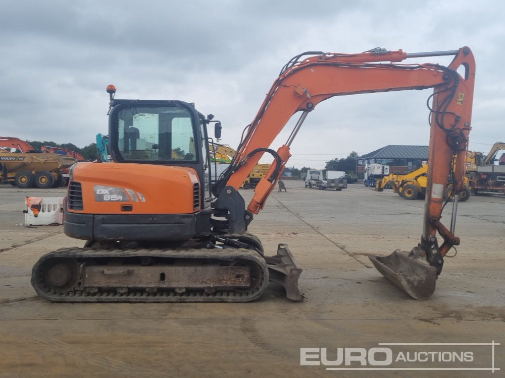 Mini rýpadlo 2016 Doosan DX85R-3: obrázek 6