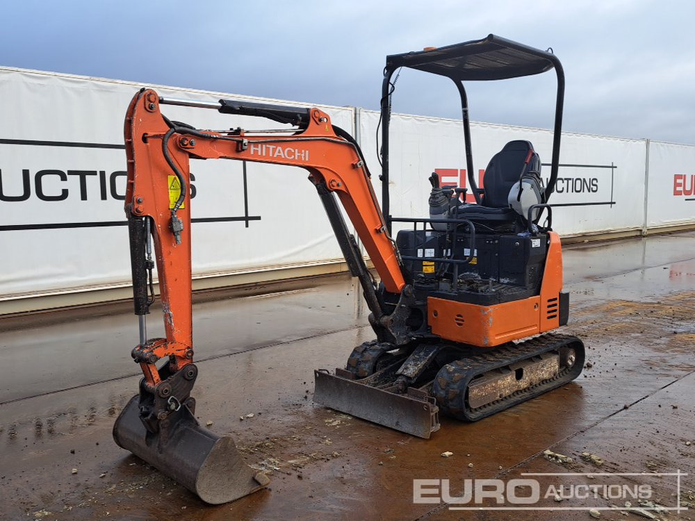 2016 Hitachi ZX19U-5A - Mini rýpadlo: obrázek 1 2016 Hitachi ZX19U-5A - Mini rýpadlo: obrázek 1