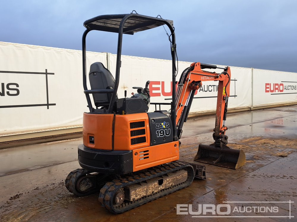 2016 Hitachi ZX19U-5A - Mini rýpadlo: obrázek 5 2016 Hitachi ZX19U-5A - Mini rýpadlo: obrázek 5