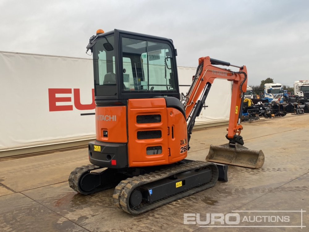 2016 Hitachi ZX26U-5A CR - Mini rýpadlo: obrázek 5 2016 Hitachi ZX26U-5A CR - Mini rýpadlo: obrázek 5