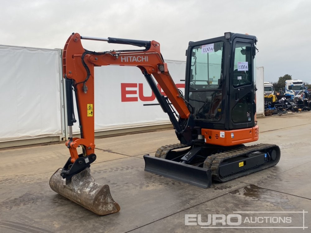 2016 Hitachi ZX26U-5A CR - Mini rýpadlo: obrázek 1 2016 Hitachi ZX26U-5A CR - Mini rýpadlo: obrázek 1