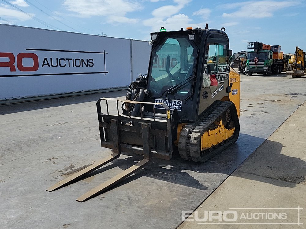 2016 JCB 205T - Smykový nakladač: obrázek 1 2016 JCB 205T - Smykový nakladač: obrázek 1