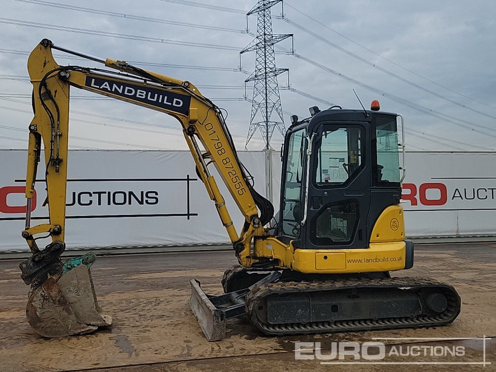 2016 Komatsu PC55MR-3 - Mini rýpadlo: obrázek 2 2016 Komatsu PC55MR-3 - Mini rýpadlo: obrázek 2