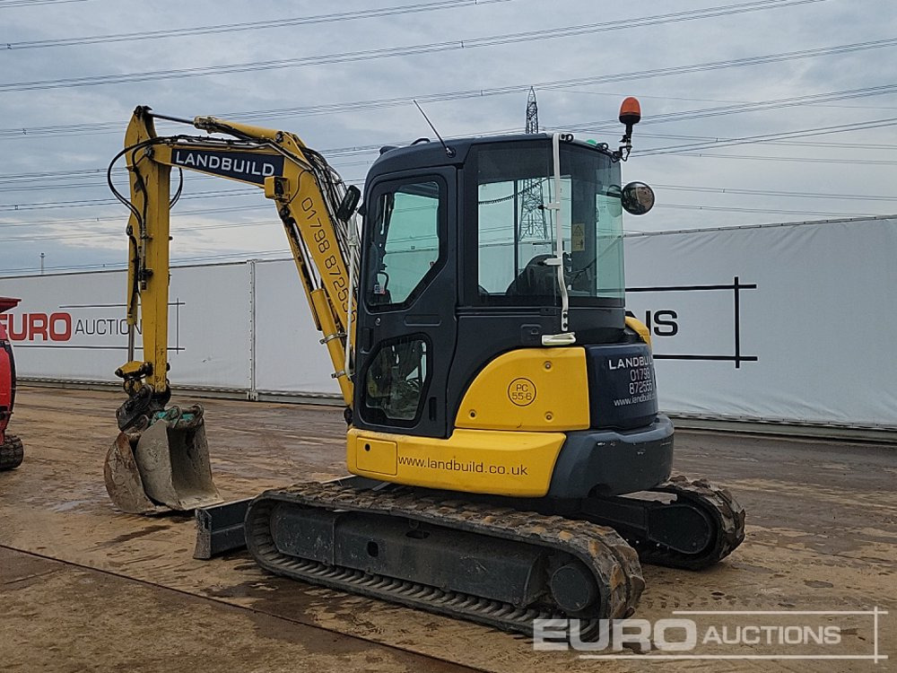 2016 Komatsu PC55MR-3 - Mini rýpadlo: obrázek 3 2016 Komatsu PC55MR-3 - Mini rýpadlo: obrázek 3