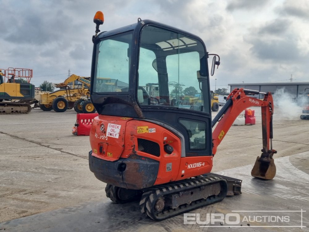 2016 Kubota KX016-4 - Mini rýpadlo: obrázek 5 2016 Kubota KX016-4 - Mini rýpadlo: obrázek 5