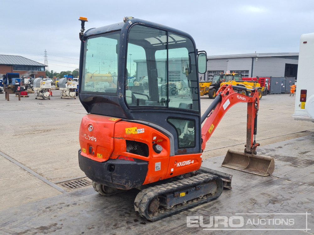 2016 Kubota KX016-4 - Mini rýpadlo: obrázek 5 2016 Kubota KX016-4 - Mini rýpadlo: obrázek 5