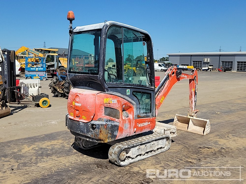 2016 Kubota KX016-4 - Mini rýpadlo: obrázek 5 2016 Kubota KX016-4 - Mini rýpadlo: obrázek 5