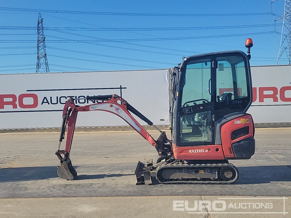 2016 Kubota KX016-4 - Mini rýpadlo: obrázek 2 2016 Kubota KX016-4 - Mini rýpadlo: obrázek 2