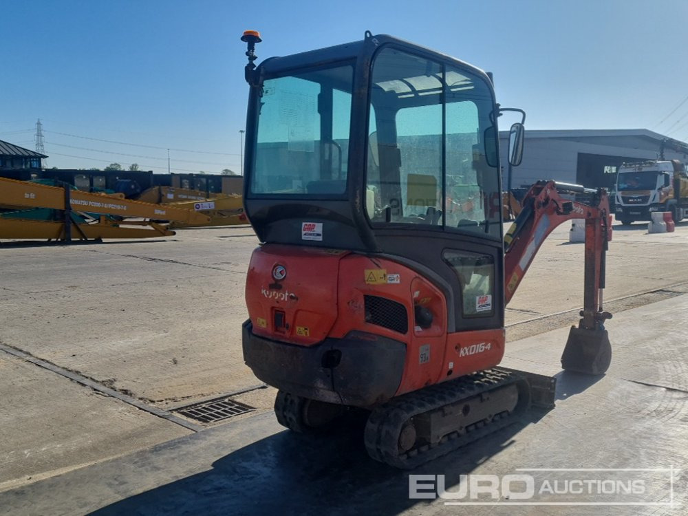 2016 Kubota KX016-4 - Mini rýpadlo: obrázek 5 2016 Kubota KX016-4 - Mini rýpadlo: obrázek 5