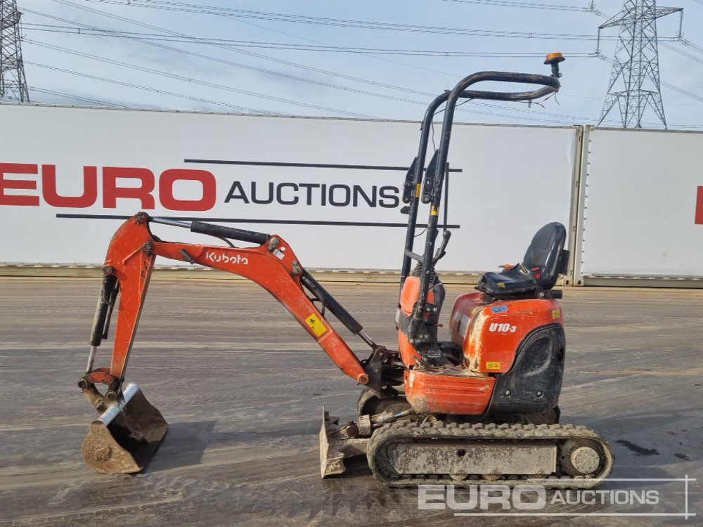 2016 Kubota U10-3 - Mini rýpadlo: obrázek 2 2016 Kubota U10-3 - Mini rýpadlo: obrázek 2