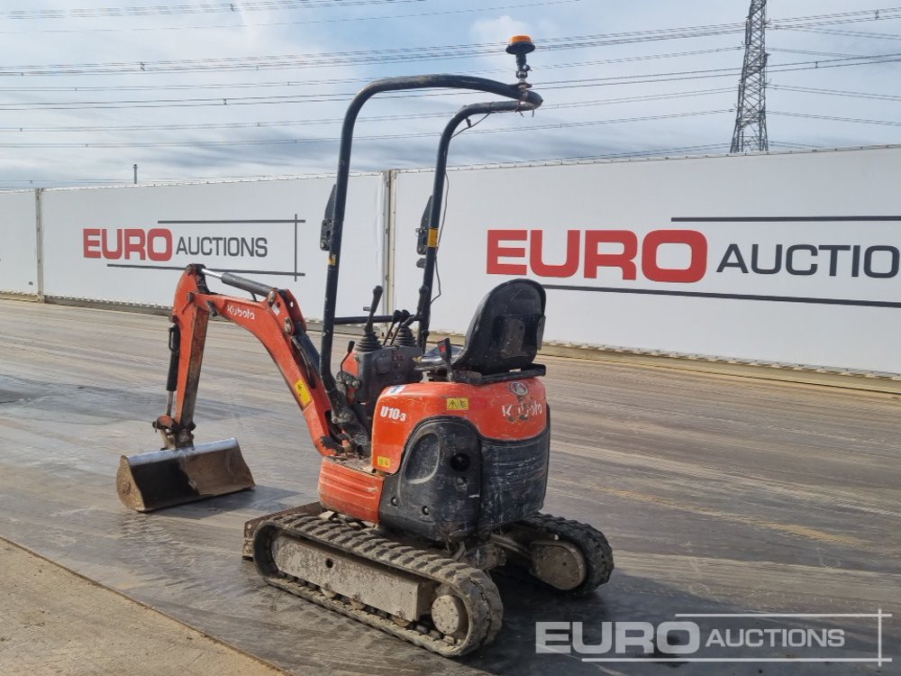 2016 Kubota U10-3 - Mini rýpadlo: obrázek 3 2016 Kubota U10-3 - Mini rýpadlo: obrázek 3