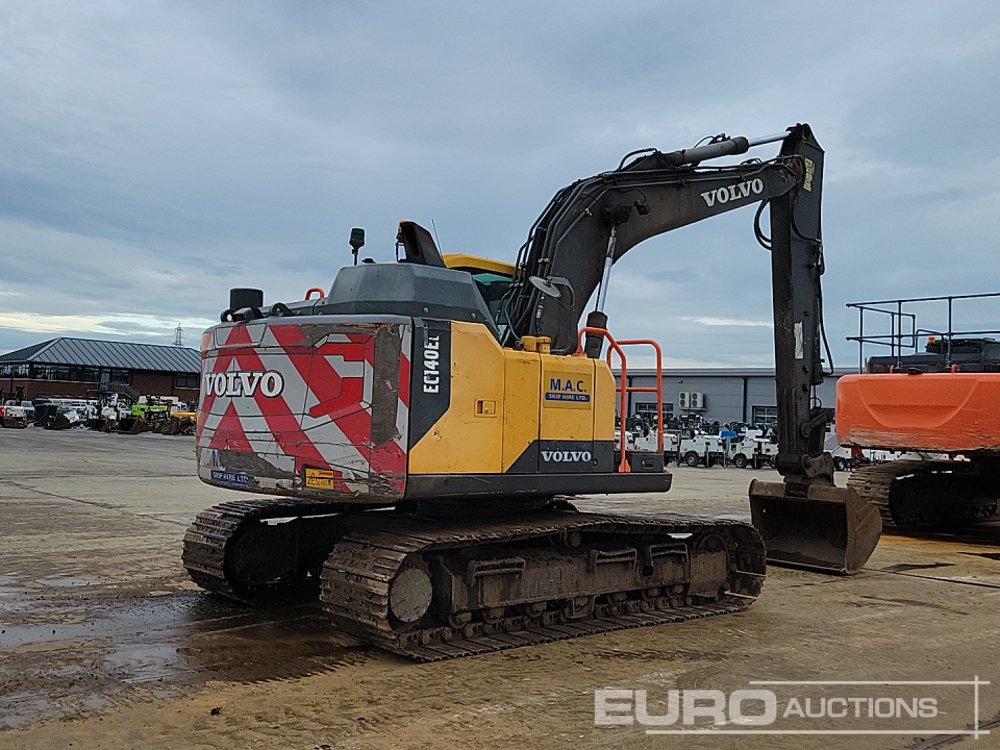2016 Volvo EC140EL - Pásové rýpadlo: obrázek 5 2016 Volvo EC140EL - Pásové rýpadlo: obrázek 5